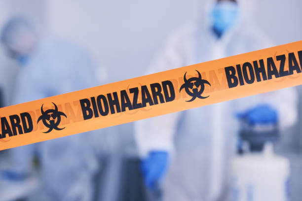 Professional Hoarding Cleanup technician working in Rye, NH